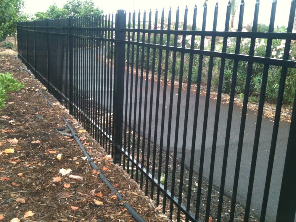 aluminum ornamental — On The Line Fencing project, Big Island, Hawaii
