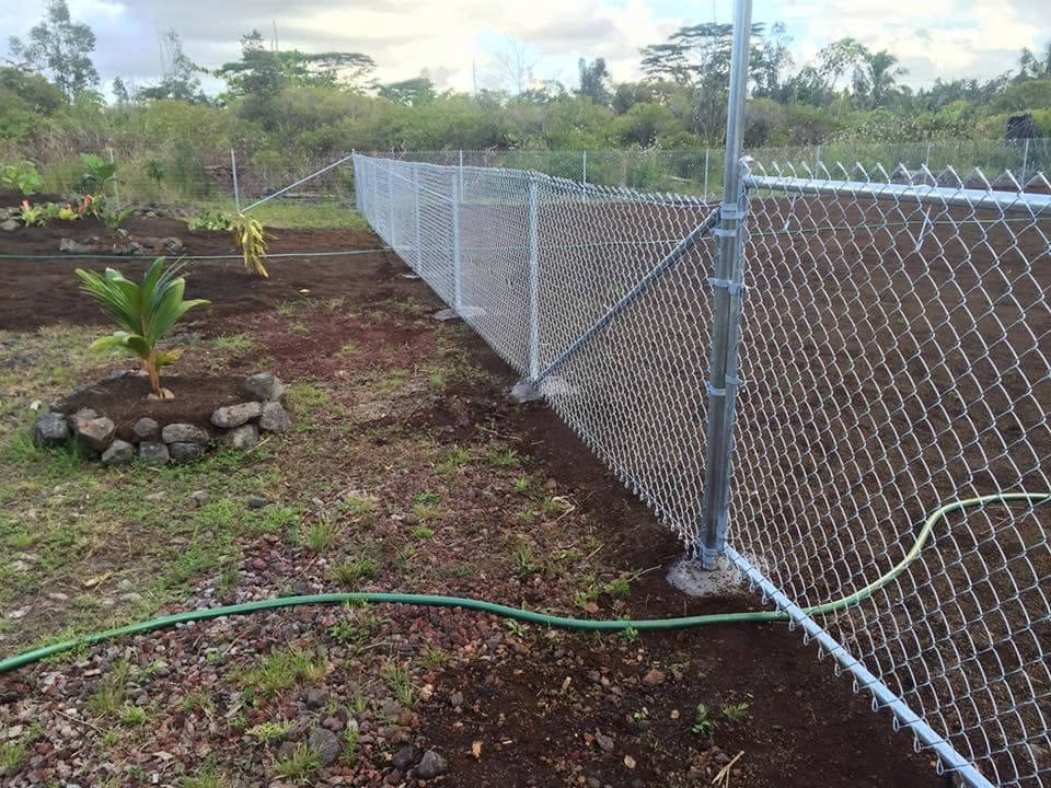 C link — On The Line Fencing project, Big Island, Hawaii