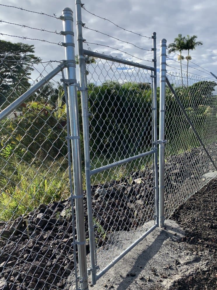 On The Line Fencing completed project photo, Big Island, Hawaii